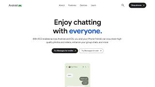 Try Google Messages. Keep what matters · Android.com · 2026