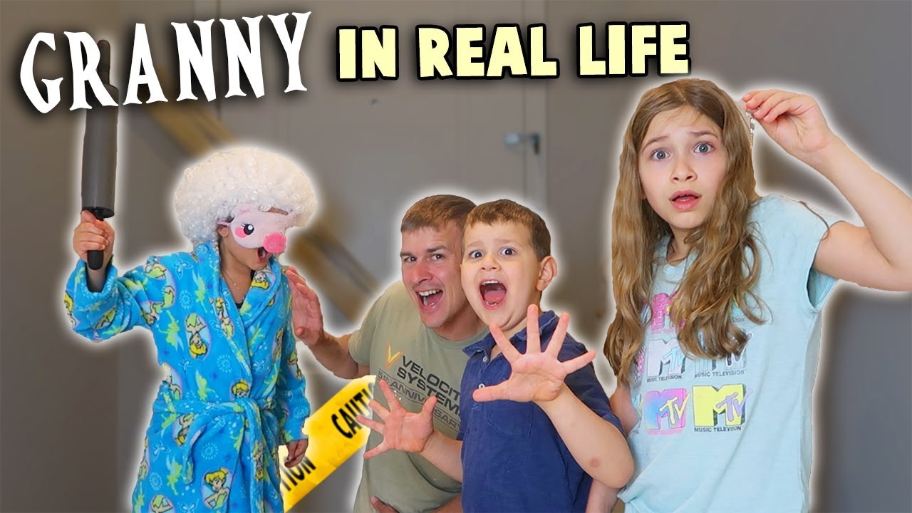 Granny Game In Real Life! | JKrew - YouTube