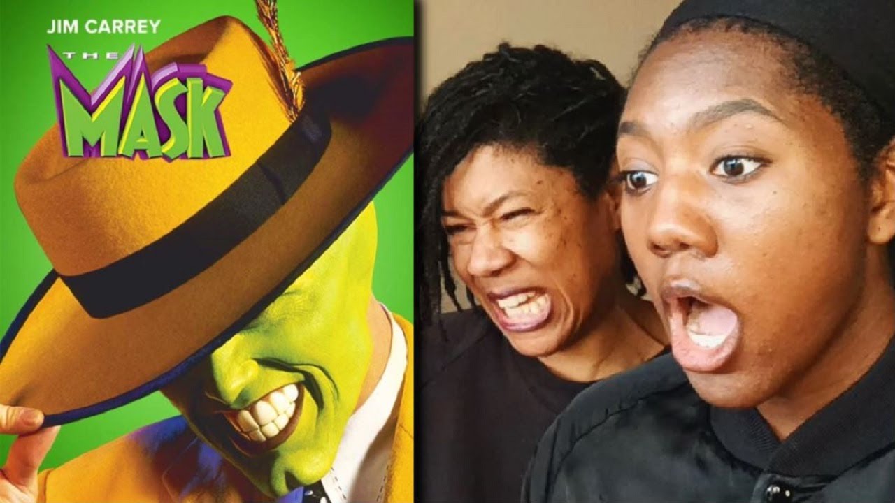 The Mask (1994) MOTHER DAUGHTER FIRST TIME WATCHING Movie Reaction | Katherine Jaymes