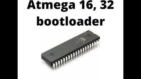 Atmega 16, 32 bootloader