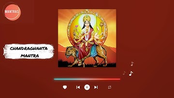 Chandraghanta mantra ||  Chandraghanta mantra 108 times || Chandraghanta mantra jaap
