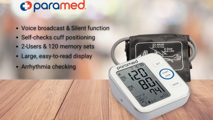 2022 Blood Pressure Monitor by LAZLE - Automatic Upper Arm Machine with 240  Sets Memory & Accurate