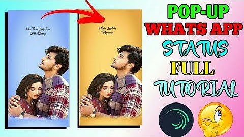 Pop up whats app status kaise banaye|Alight motion pop up text effect video editing|Alight motion