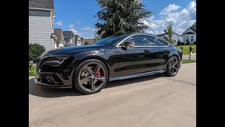 Audi rs7 gets revenge on  supercharged mustang