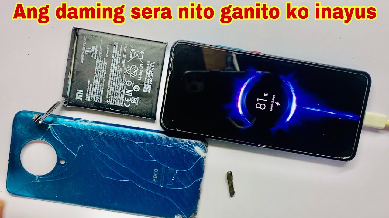 Poco F2 Pro not charging backglass & Battery Problem Grabe Karaming Sera Ganito mo lng ayusin normal