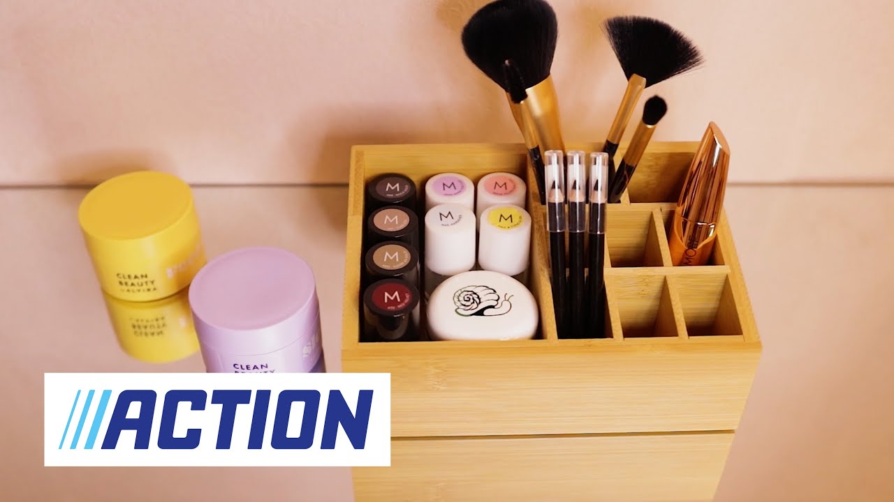 Make-Up Organizer 💅🏻| Action Belgium - Youtube