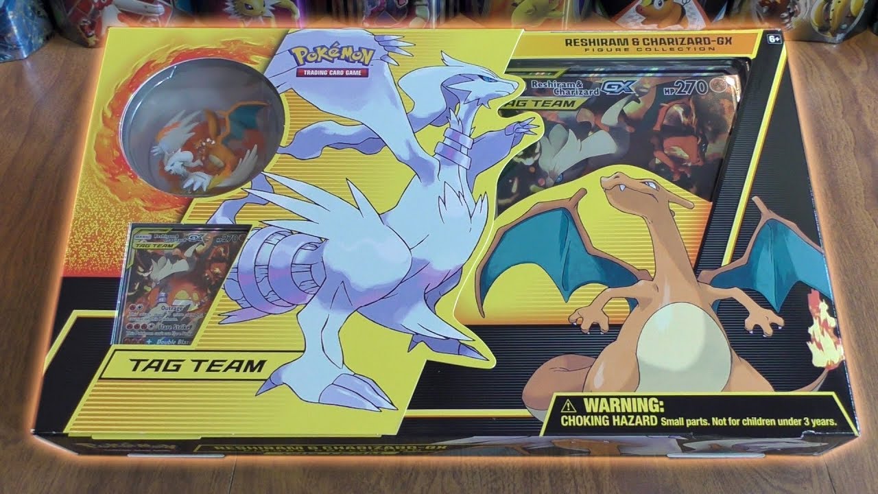 Reshiram & Charizard GX Figure Collection Opening 