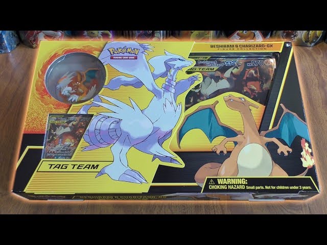 Pokemon Reshiram Charizard Gx Box 