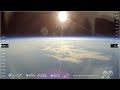 Podróż w stratosferze 2018.07.23, 39691 metrów  - cały lot