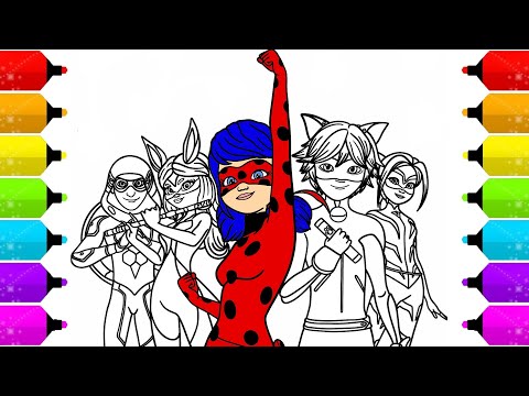 Masterpiece Unveiled: Vibrant Artistry Of Miraculous Ladybug Heroes