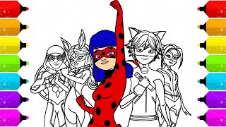 Masterpiece Unveiled: Vibrant Artistry of Miraculous Ladybug Heroes