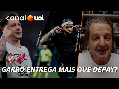 CORINTHIANS: 'ENTRE MEMPHIS DEPAY E GARRO, EU ESCOLHO O GARRO', AFIRMA JUCA