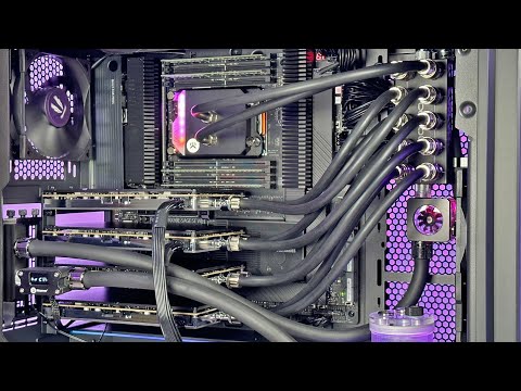 스레드리퍼 5995WXㅣRTX 4090 4개 장착한 병렬 연산용 딥러닝 시스템