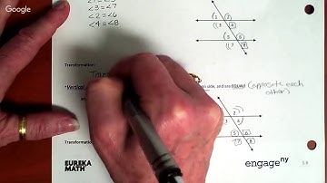 Module 3 - Grade 8 - Lesson 2 - Angles and Parallel Lines Day 1