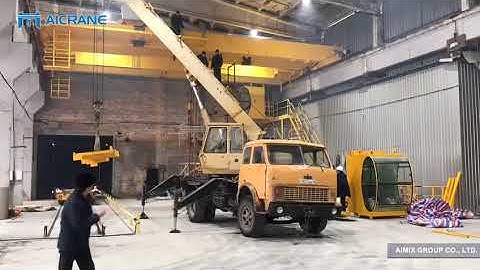Installation of AQ-QDX 10 Ton Overhead Crane in Kazakhstan