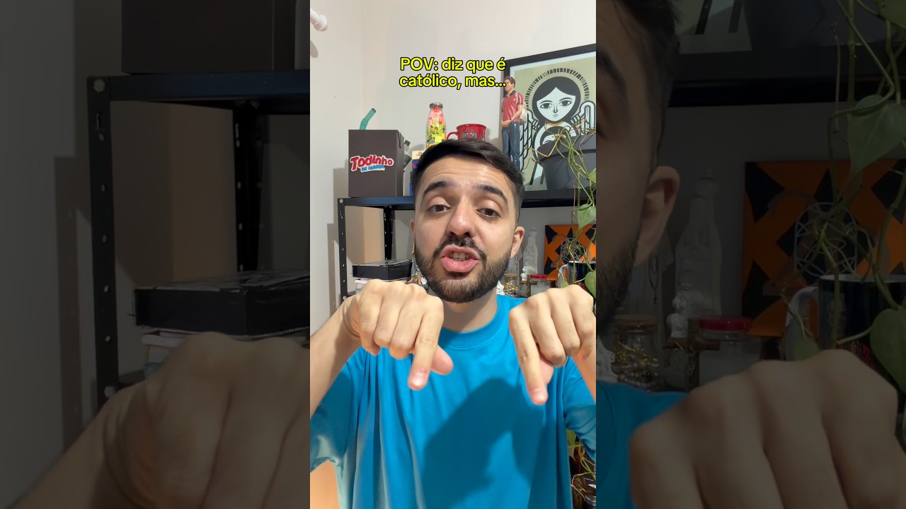 POV: diz que é católico, mas… 🏃💨