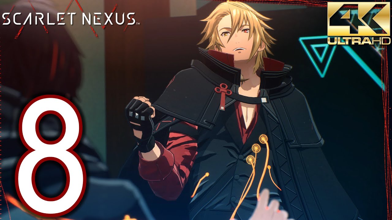 Scarlet Nexus 4K Walkthrough - Part 8 - Phase 5 Bond Quest, Side Quest