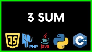 Three Sum - Leetcode español en C++ | Python | Java | JavaScript | PHP