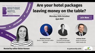 BHN Webinar - Are your hotel packages leaving money on the table?