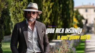 10 Rich Outfits | Quiet Luxury Inspired by Brunello Cucinelli (2026)