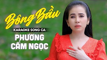 Karaoke Tân Cổ Bông Bầu - Thiếu Kép | Song ca cùng Phương Cẩm Ngọc