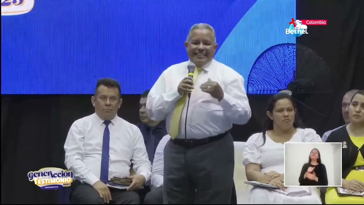 Despójate del yo y vive para Cristo - Rev Ruben Concepcion - CNJ Colombia 2023 Valledupar 1er culto.