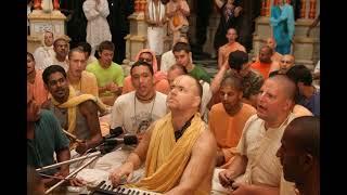 Aindra Prabhu Blissful Hare Krishna Kirtan