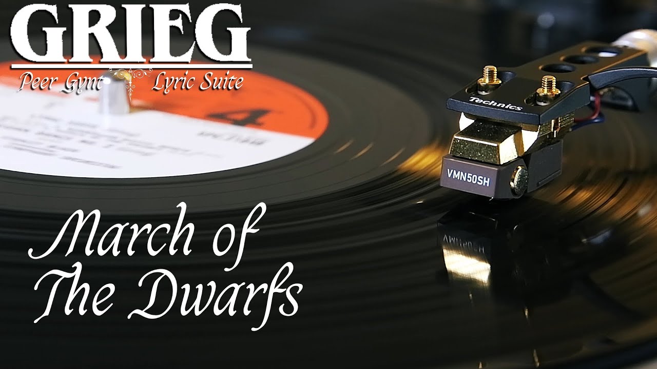 Edvard Grieg - March Of The Dwarfs - [HQ Vinyl Rip] Black Vinyl LP