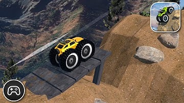Rock Crawler - Gameplay Walkthrough Part 1 - Racing Game Levels 2-7 (iOS, Android)