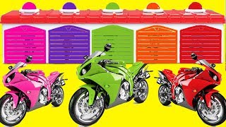 Learn Color Motorbike Vs Motorcycle 3D for kids Learning Videos for Children Nursery Rhymes Learn Color Motorbike Vs Motorcycle 3D for kids Learning Videos for Children Nursery Rhymes