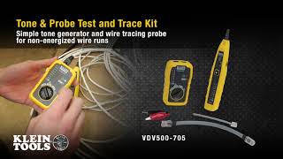 Tone & Probe Test and Trace Kit (VDV500705)