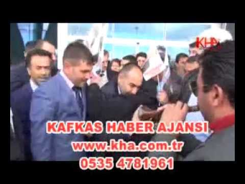 muharrem yıldız davullu zurnalı karşılandı kafkas haber ajansı www kha com tr kha