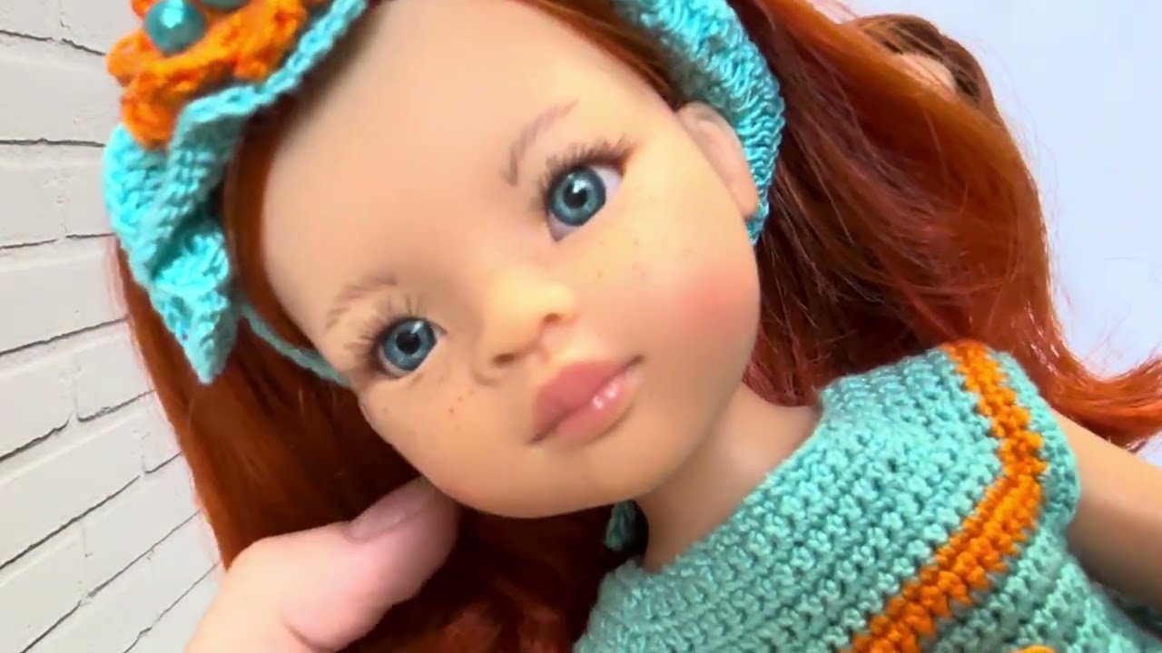 Кукла Инма медная Паола Рейна. Обзор.