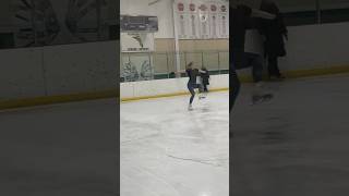 That triple toe 😍⛸️