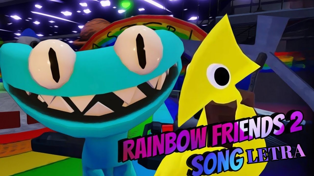 El ORIGEN de los RAINBOW FRIENDS – música e letra de AleroFL