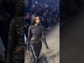 Anok Yai and Alex Consani walking the runway for Gucci Cruise 2027