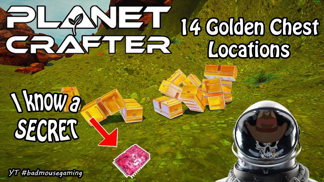 BEST LOOT! [8 Golden Chest] - Planet Crafter: Prologue 