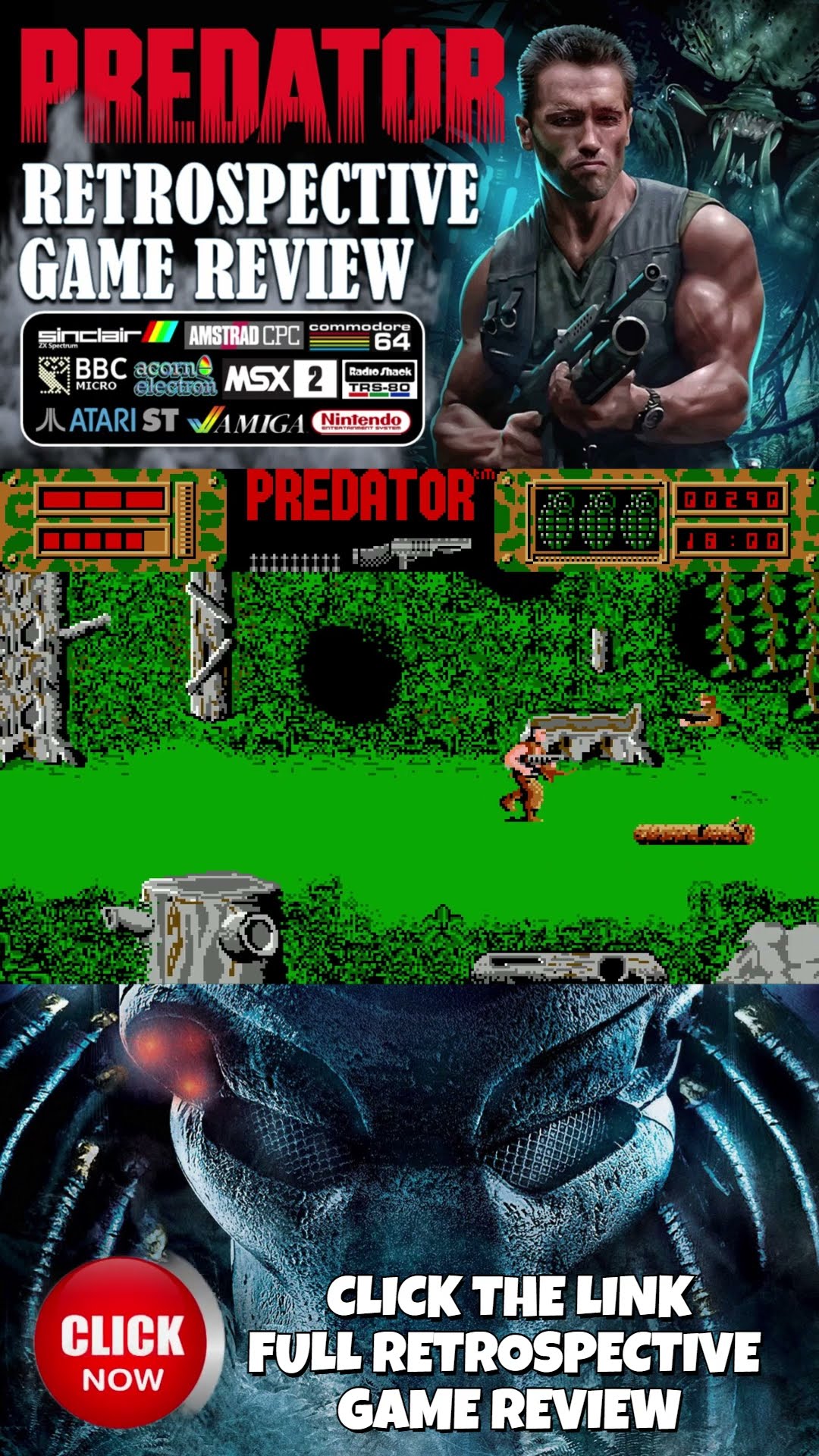 PREDATOR - COMMODORE AMIGA (1988) - YouTube
