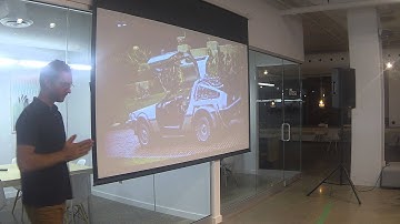 Kevin Vicrey presentation React JS + Flux at La Gare Montreal