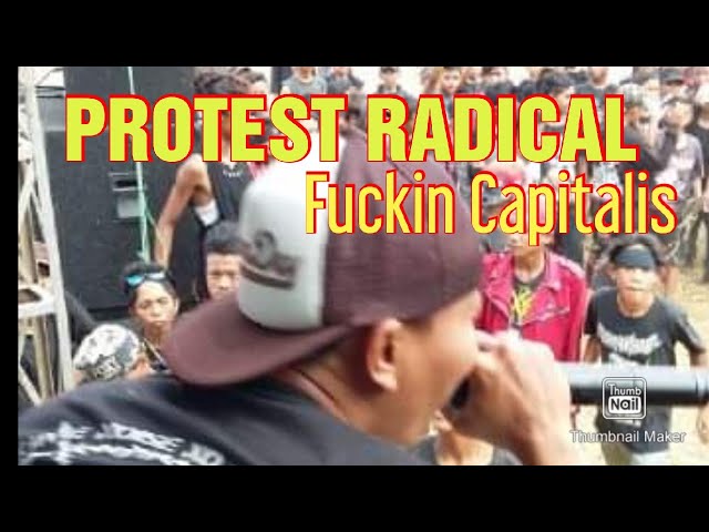 PROTEST RADICAL - FUCKIN CAPITALIS class=