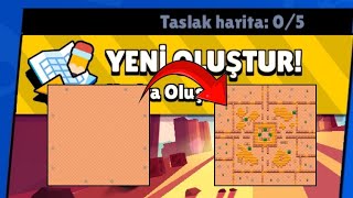 Sıfırdan Harita Yaptım Efsane Oldu!!  Brawl Stars  #brawlstars #bs