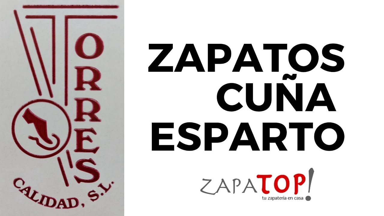 Zapatos cuña de esparto TORRES | Hecho en España | La mejor calidad en  Zapatop.com - YouTube