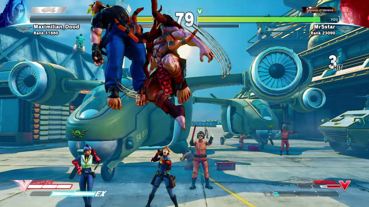 STREET FIGHTER V RAGE QUITTER maximillian_dood