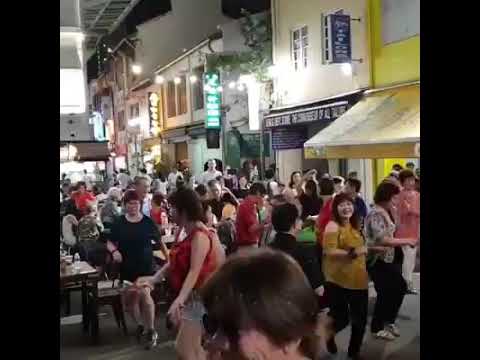 The Busker Boys at Chinatown Food Street.
