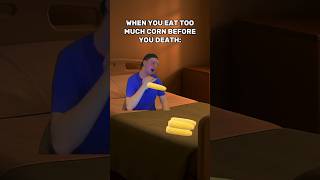 When you eat too much corn before you death #memes #funny