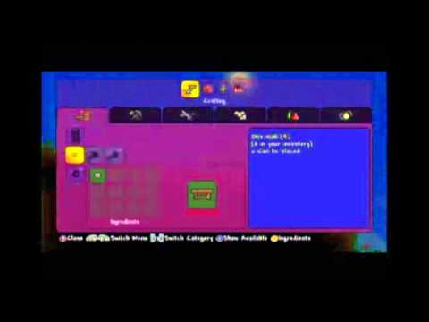 Terraria 1 How Do You Use A Work Bench Youtube