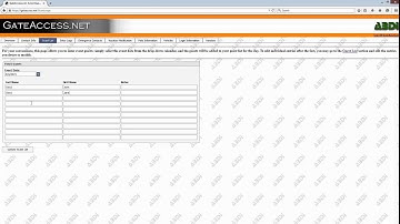 GateAccess Online Tutorial