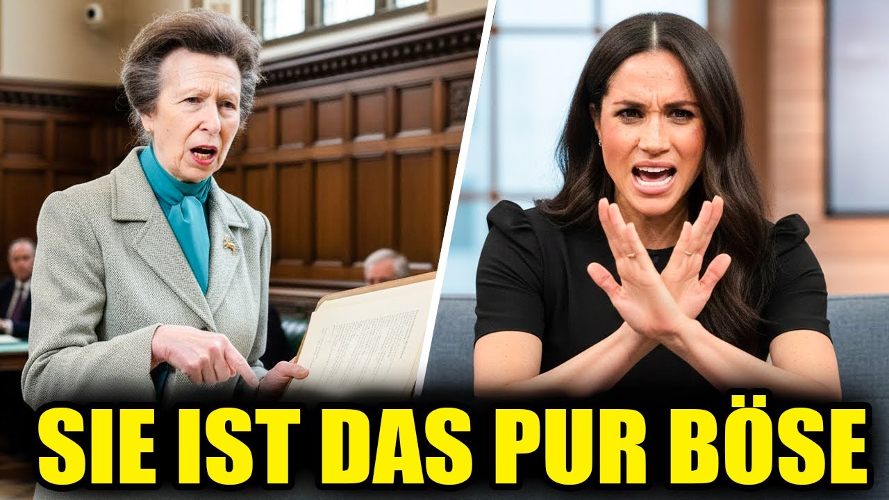 ROYAL SHOCK: Anne bringt Meghan zum Schweigen