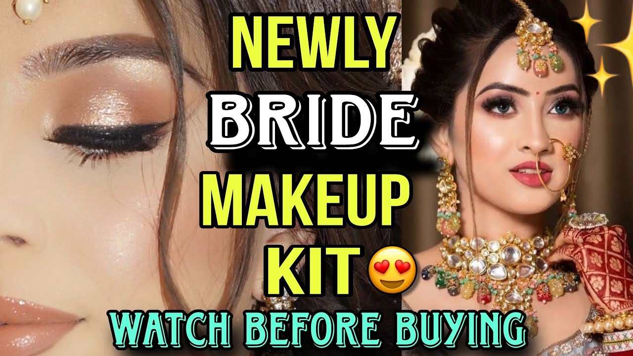 Affordable BRIDAL MAKEUP KIT For Beginners Everything You Need YouTube