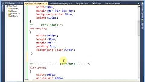 ASP.NET - Buổi 4 - Tạo và sử dụng User Control